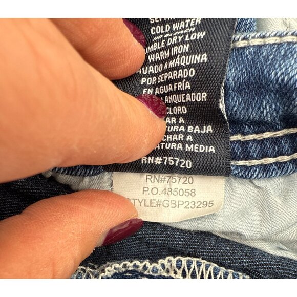 BKE Men's Tyler Relaxed Fit Jeans 36x30 Stretch Thick Stitch Whiskered - Picture 13 of 13